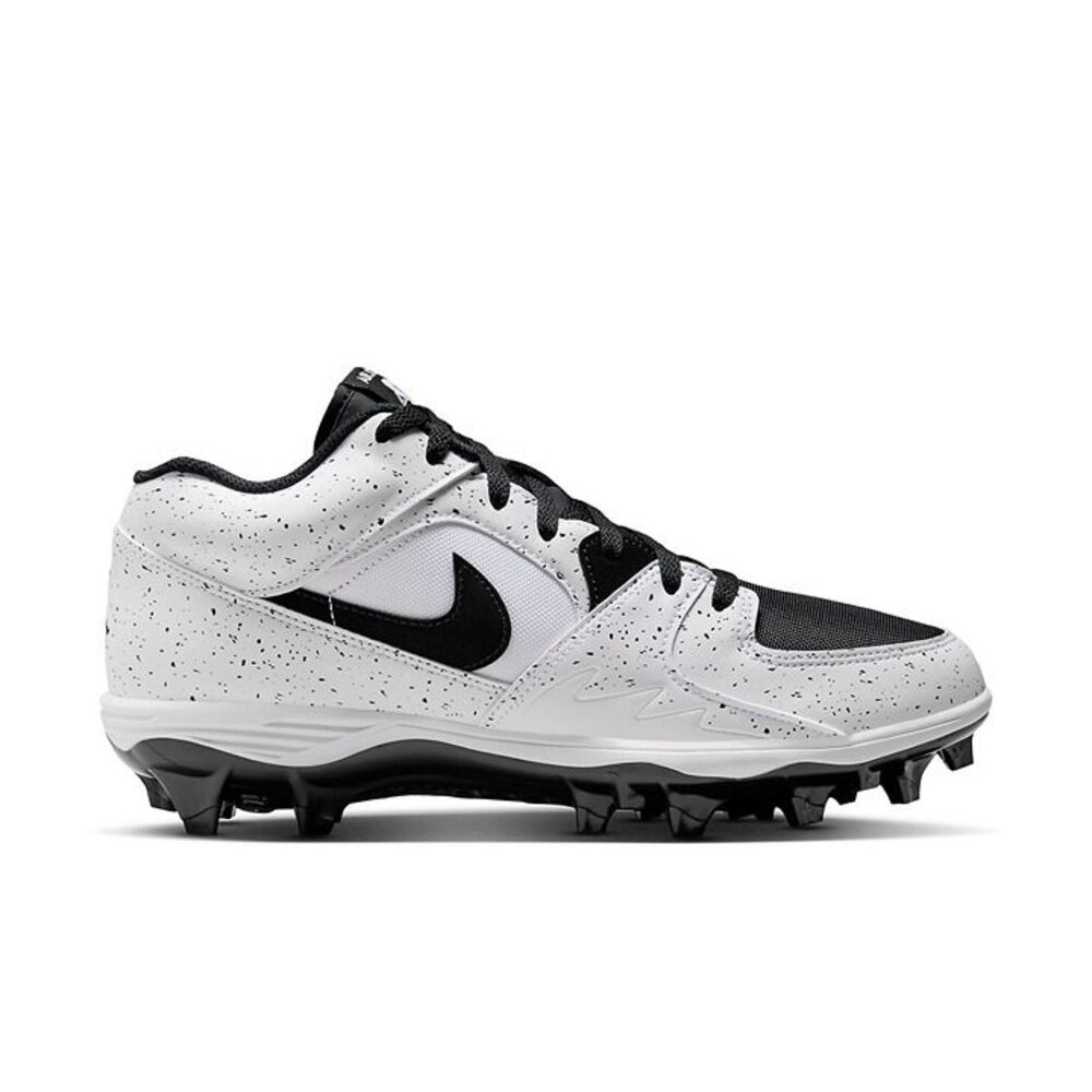 Jordan Stadium 90 Low TD White Speckle Football Cleats Men's Sz 11 | HQ0210-100